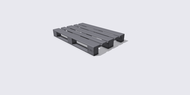 eur pallet 1 10 Tools warehouse 3d print model - Mito3D
