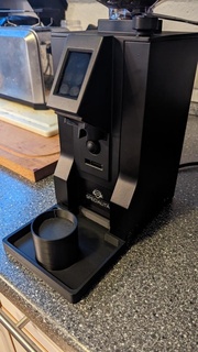 eureka mignon bandeja schale + copo suporte barista café moedor gotejamento expresso gadget kaffee cozinha porta filtro especialidades casa 3d print model - Mito3D
