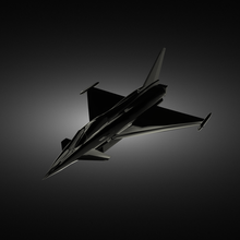 Eurofighter tayfun oyun hava 3d print model - Mito3D