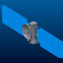 europa orbiter jogo Modelo 3d nave espacial satélite 3d print model - Mito3D
