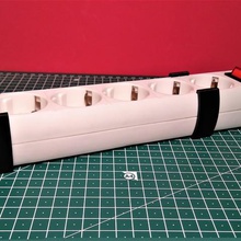 european power strip support tool holder 3d print model - Mito3D