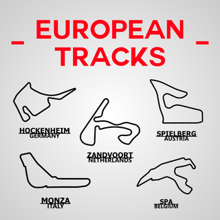 european tracks race continent circuit racing 3d print model - Mito3D