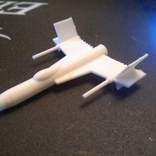 ev lightning computer game escape velocity macintosh scale model scifi spaceship vehicles 3d print model - Mito3D