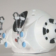 eva pod movie 2001 space odyssey 2010 discovery science fiction spaceship vehicles 3d print model - Mito3D
