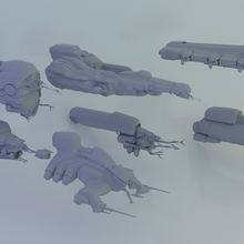 eve sleeper game eveonline ship ore spaceship 3dprint mmo transport vehicle miniatures vehicles 3d print model - Mito3D