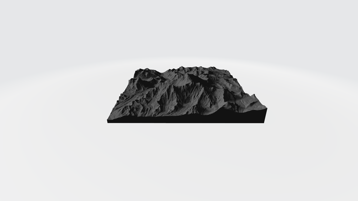 everest nepal tibete 3d mapa topografia stl monte himalaia alto pico escalada expedição cume sherpas base acampamento altitude aventura extremo clima 3d print model - Mito3D