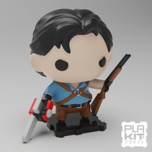 evil dead ash game collectible collection miniature figurine action figure toys toymaker purakito plakit2 movie army darkness tv show 3d print model - Mito3D