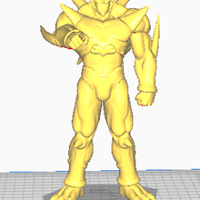 male Drago 1 stella sfera drago gt Goku ssj4 3d print model - Mito3D