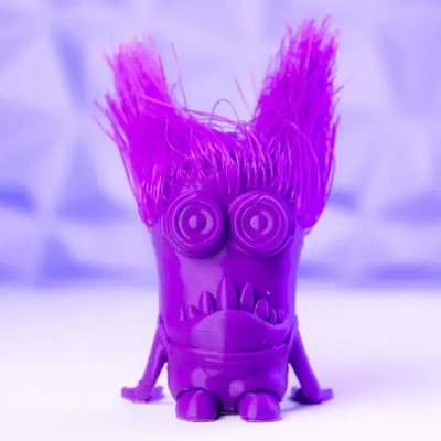 evil minion hair 3d print model - Mito3D