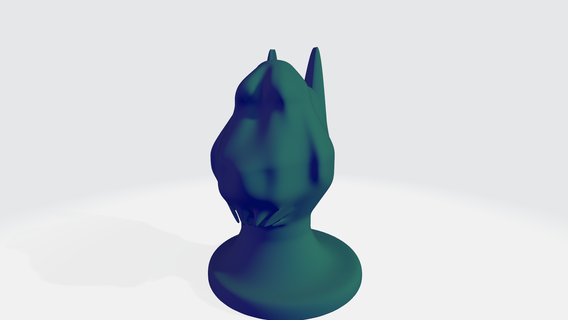 mal Conejo decoración 3d print model - Mito3D