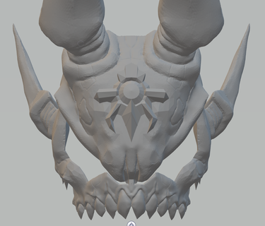 evil spirit mask highrez zelda totk tears kingdom costplay 3d print model - Mito3D