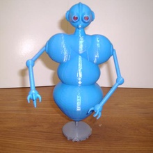 male talpa robot gioco 3d print model - Mito3D