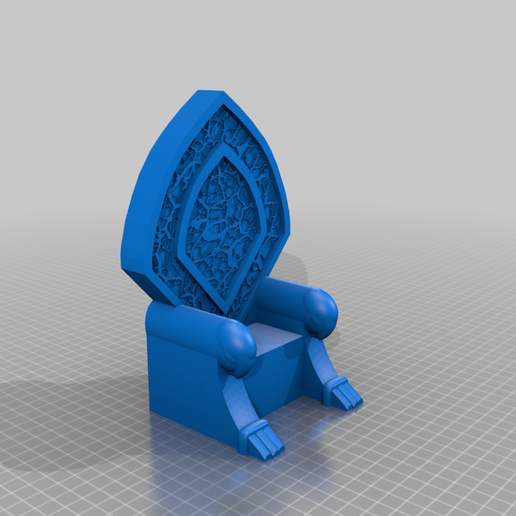 trono conjuntos jogos 3D print model - Mito3D