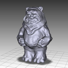 ewok figure various starwars star-wars bear 3d print model - Mito3D