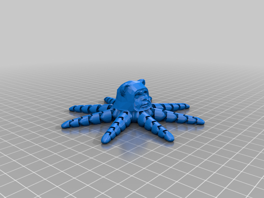 ewoktopus ewok ewoks octopus star wars i miscellaneous uncategorized 3d print model - Mito3D
