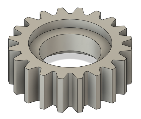 ex 29 ferramentas engrenagem roda dentada dente sulco modelo protótipo modelagem esboço suporte 3d print model - Mito3D