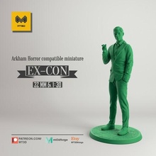 ex con Arkham Grusel kompatibel Miniaturen Miniatur Horror 3d print model - Mito3D