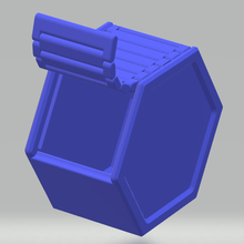 exa-box casa exa exagon box 3d print model - Mito3D