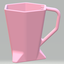exa-cup home exa exagon cup 3d print model - Mito3D