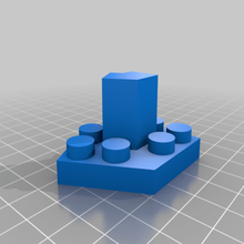hexagonal bloques exin castillos esculturas 3d print model - Mito3D