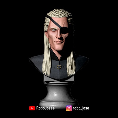 exclusive aemond targaryen bust art house of dragon hbo max hotd ewan mitchell 3d print model - Mito3D