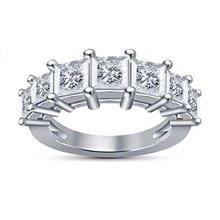 exclusiva de jóias modelo cad 3d do anel casamento stl Modelo noivado 3d print model - Mito3D