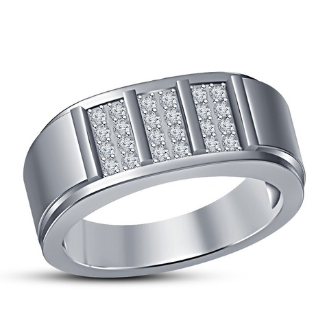 exclusive jewelry 3d design mens ring cad model stl wedding engagement 3D print model - Mito3D