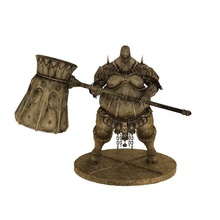 executioner smough game sekiro fantasy knight bloodbourne character toy print printable 3dprintable darksoulboardgame darksouls 3d print model - Mito3D
