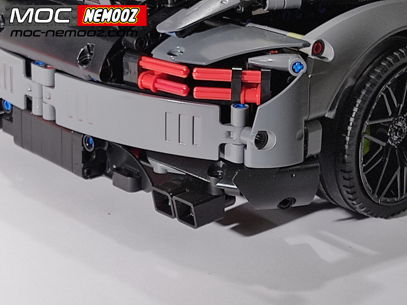 cansada coche vehiculo Lego técnica 2 3D print model - Mito3D