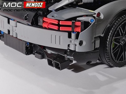 cansada coche vehiculo Lego técnica 2 3d print model - Mito3D