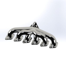 exhaust manifold collector 3d print model - Mito3D