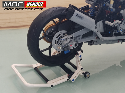 échappement moto brique technique 3d print model - Mito3D