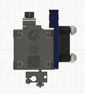 Exoslide Hemera montieren Draht leiten e3d 3d Drucker Extruder 3d print model - Mito3D