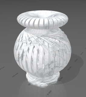 exotisch Vase Zuhause Haus 3d print model - Mito3D