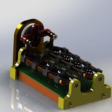 genişletilebilir Yumurta Turner kuluçka makinesi 3d print model - Mito3D