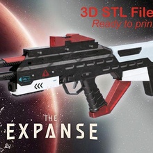 expanse assault riffle gadget expand tv gun replica martian cosplay pistol smg march 3d print model - Mito3D