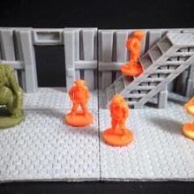 expanse astronaut 18mm scale game 3d print model - Mito3D