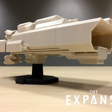 expanse canterbury v20 game sci-fi space ship syfy expasne vehicles 3d print model - Mito3D