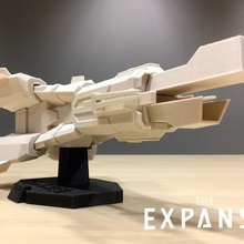 bucaksız donnager v20 oyun sci-fi uzay gemisi syfy araçlar 3d print model - Mito3D