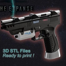 expanse martian pistol gadget tv gun replica cosplay 3d print model - Mito3D