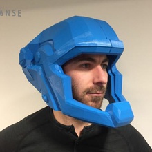 extensão marciano capacete espacial a moda cosplay marte sci-fi gratuito syfy traje 3d print model - Mito3D
