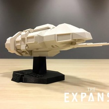 bucaksız rocinante v20 oyun mars sci-fi uzay gemisi syfy araçlar 3d print model - Mito3D