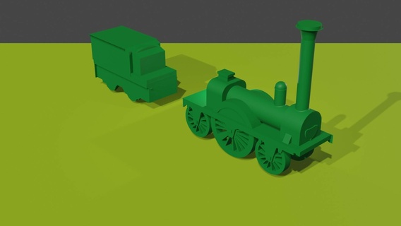 sperimentare ispirazione goerlitz parkbahn locomotiva adler h0e gioco h0 Parkway treno modello tentativo 3d print model - Mito3D