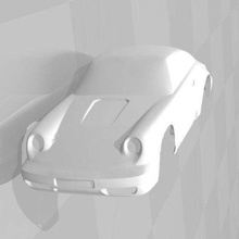 expérimentale porsche 911 1 26 corps openz v4 jeu des véhicules 3d print model - Mito3D