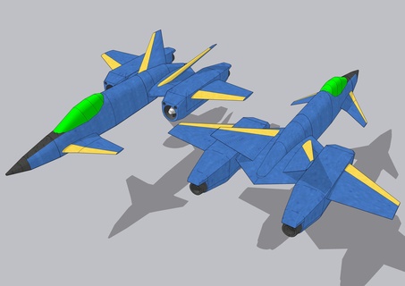 experimental espacio avión xn 1 aeronave astronave jet combatiente juguete 3d print model - Mito3D