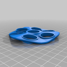 experimental spinner game 608 bearing fidget toy 3d print model - Mito3D