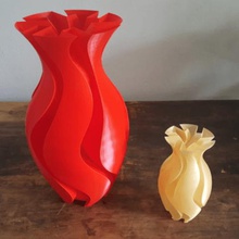 sperimentale vaso casa vasi di fiori spiralized spirale modalità stampa twisted 3d print model - Mito3D