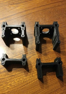 extended top bottom structures afinibot a1 delta printer 3d parts 3d print model - Mito3D