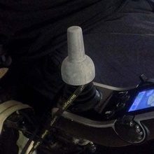 étendu en fauteuil roulant manette poignée quantique 6000z électrique outil de pièces fauteuils roulants la joystick accessoires assitive technologie appareil d'assistance 3d print model - Mito3D