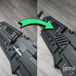 estensione clip cyma ak x47 tattico paramani airsoft aria leggera pistola accessorio 3d print model - Mito3D